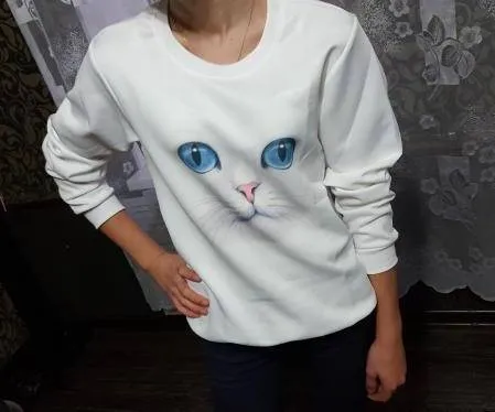 3D Cat Sweatshirts ( S - XL)