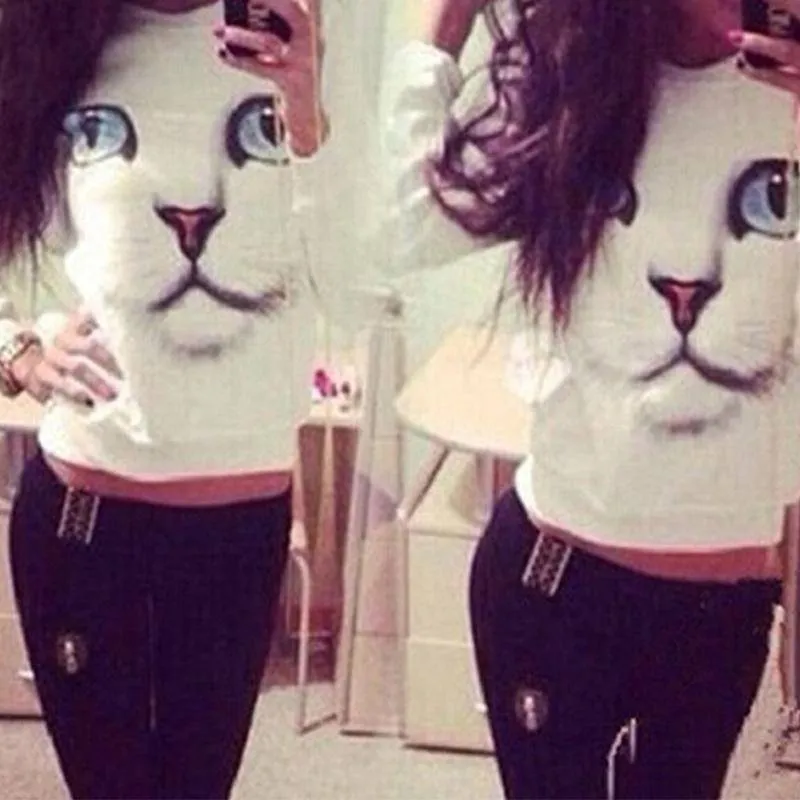 3D Cat Sweatshirts ( S - XL)