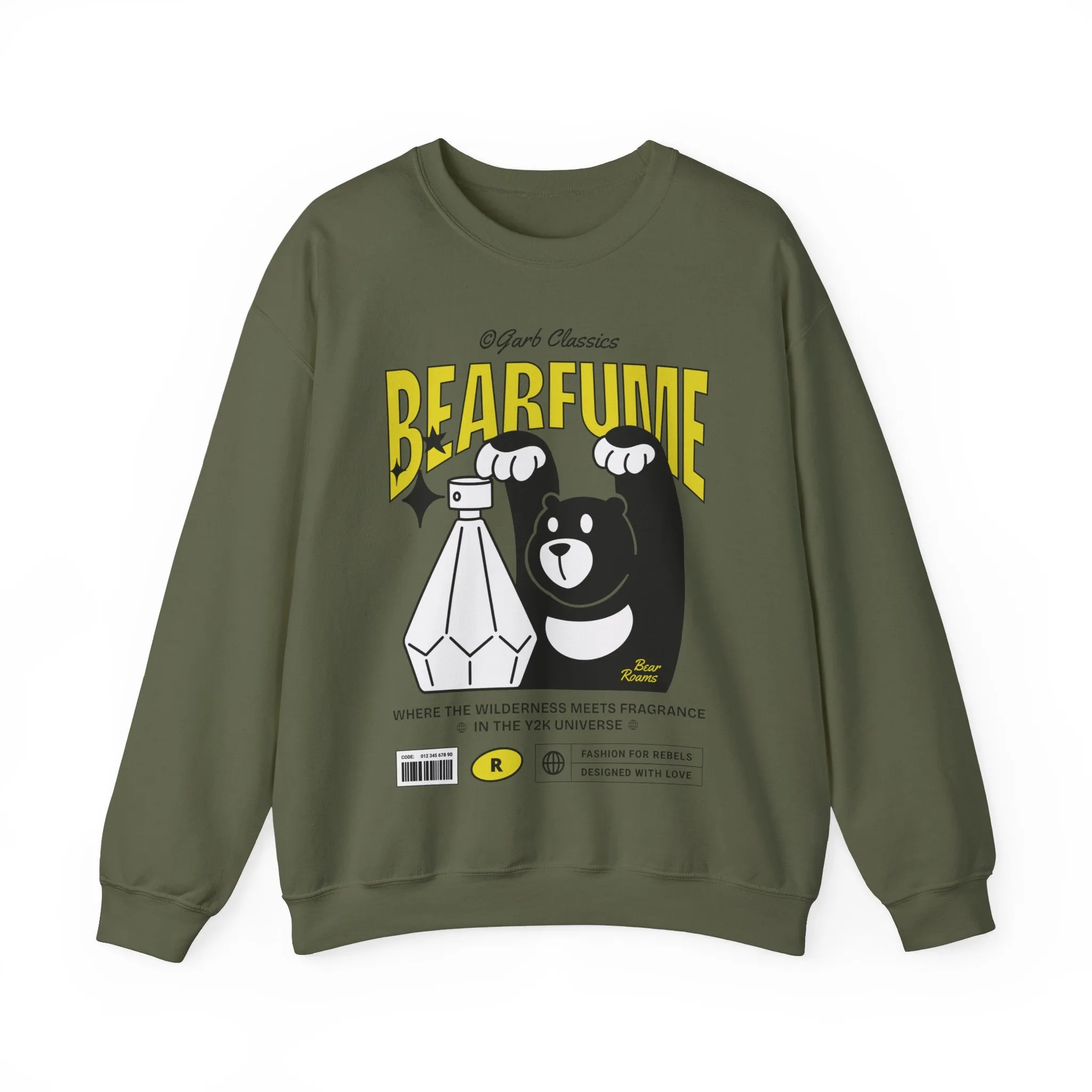 Bearfume Graphic Crewneck