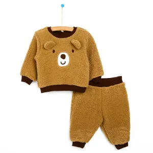 Bebecix Sweatshirt- Footless Bottom - Brown