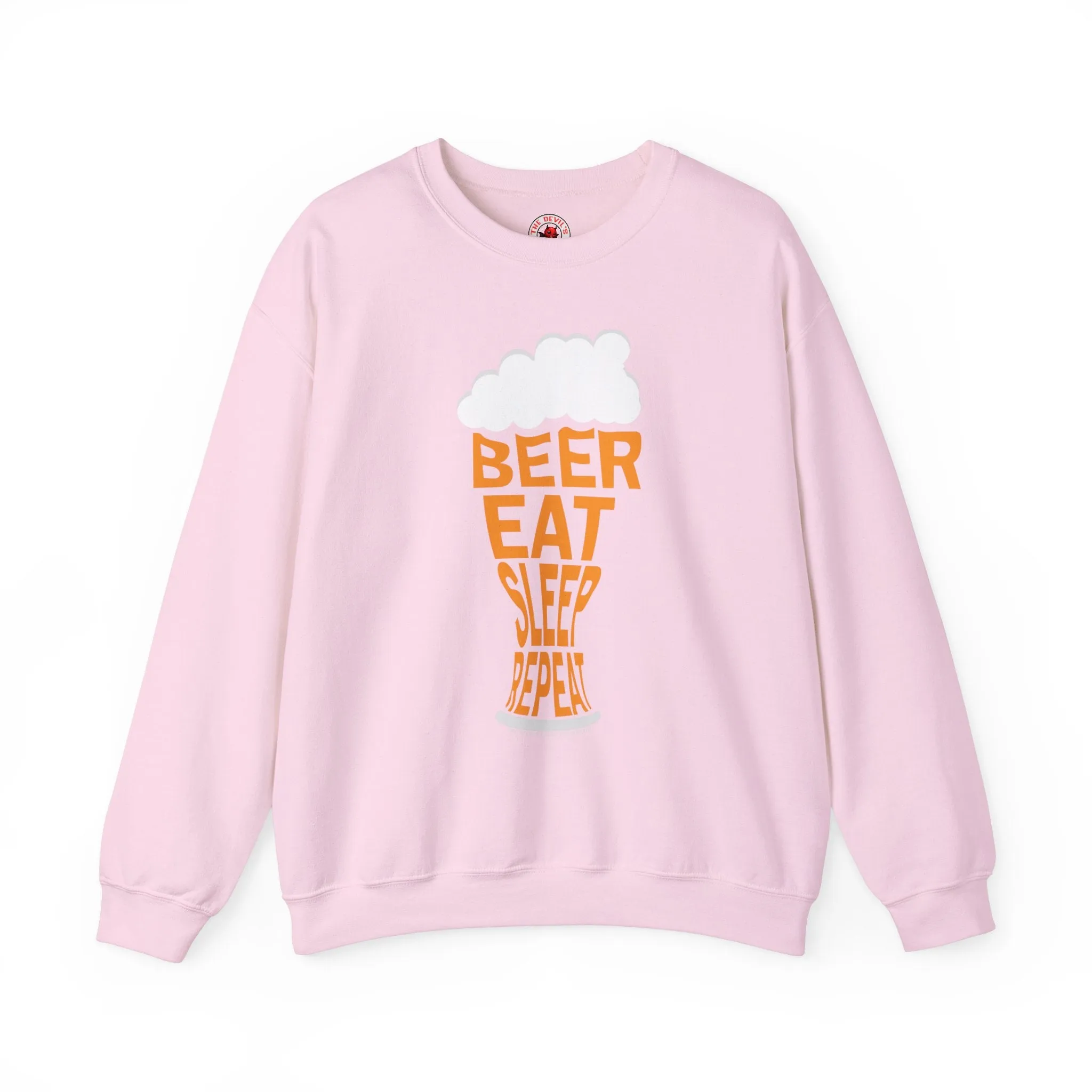 Beer Eat Sleep Repeat Crewneck Sweatshirt