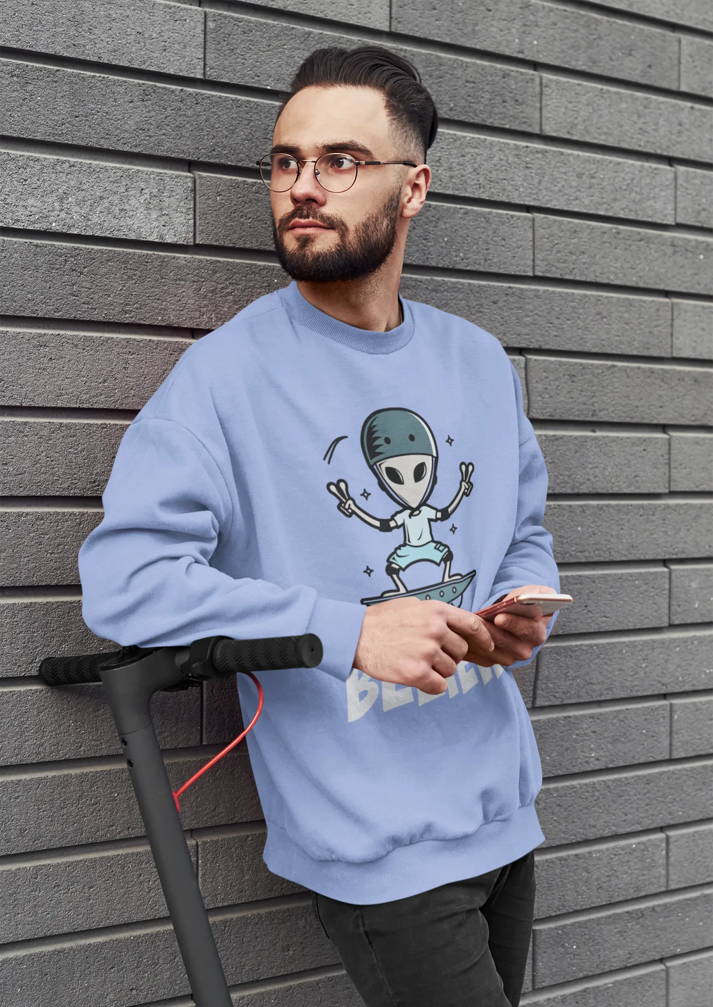 Believe: ALIEN & SPACE- Winter Sweatshirts