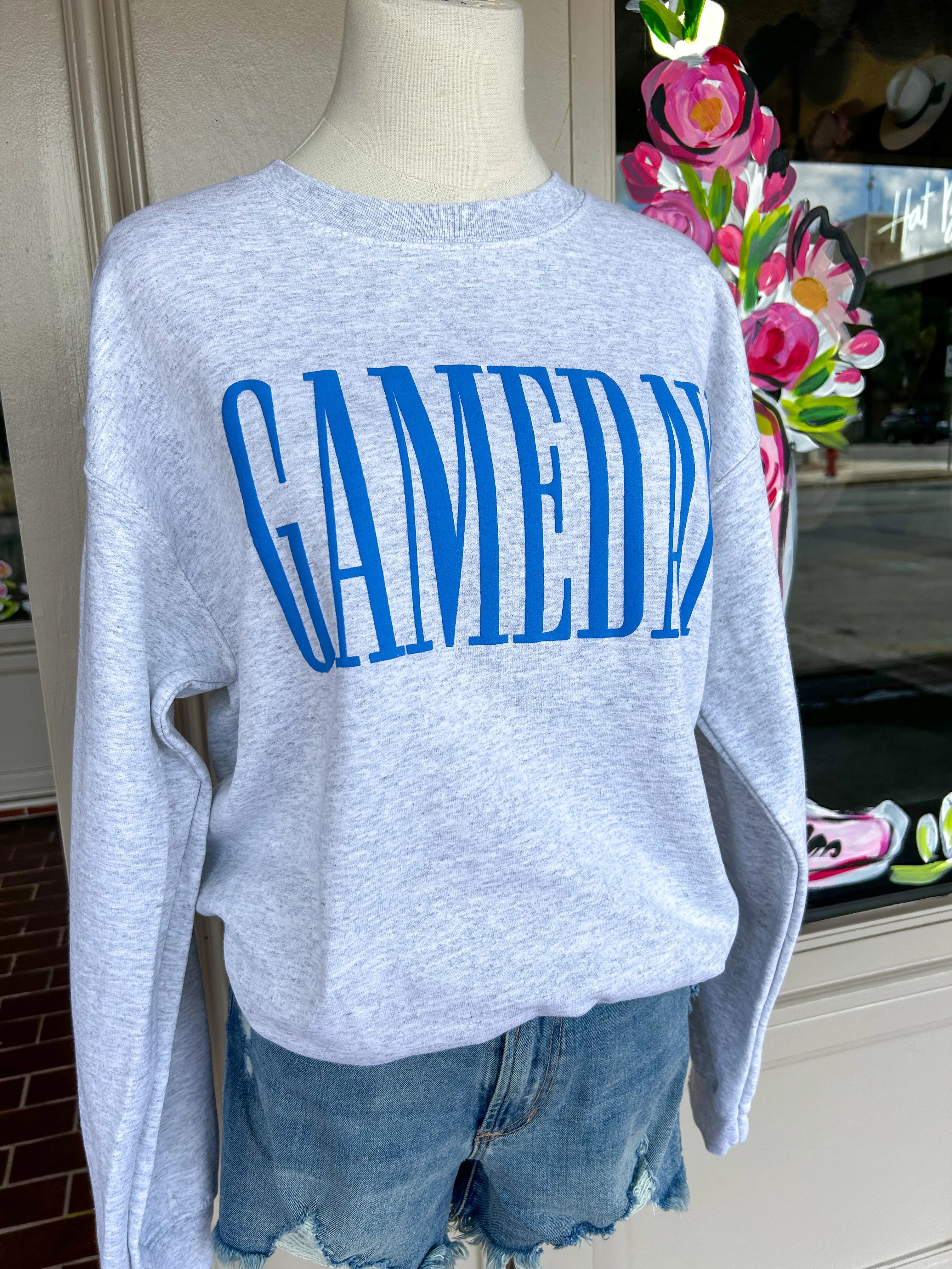 Blue Gameday Sweatshirt