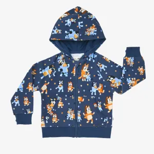 Bluey Dance Mode Zip Hoodie