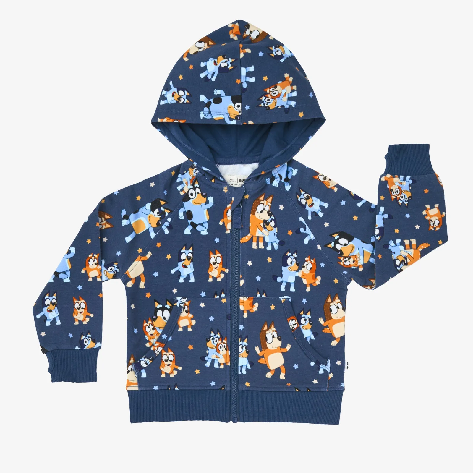 Bluey Dance Mode Zip Hoodie