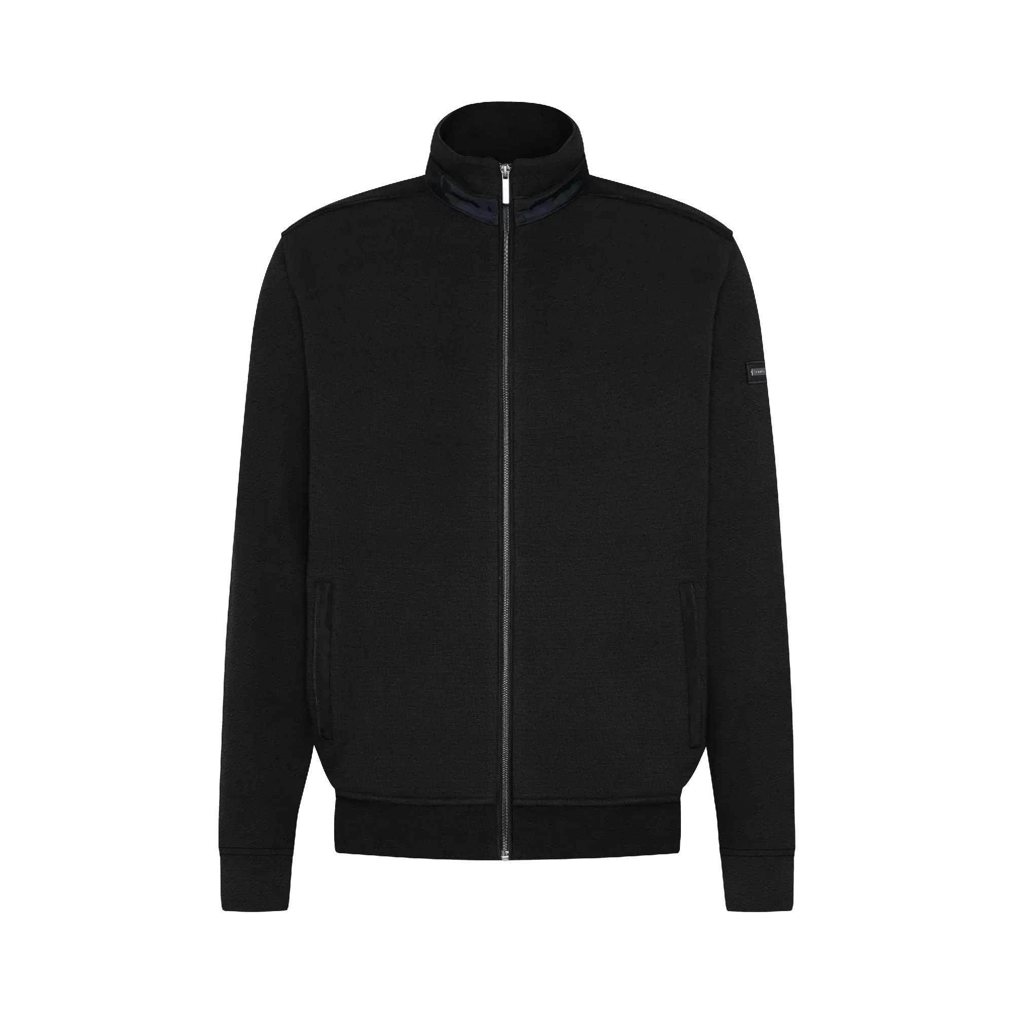 Bugatti - Full Zip Sweatshirt, Dark Grey