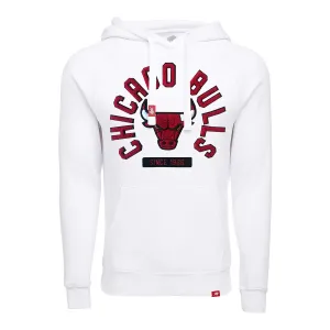 Chicago Bulls Sportiqe Olsen White Hooded Sweatshirt