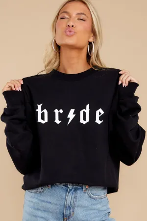 Cool Bride Black Sweatshirt