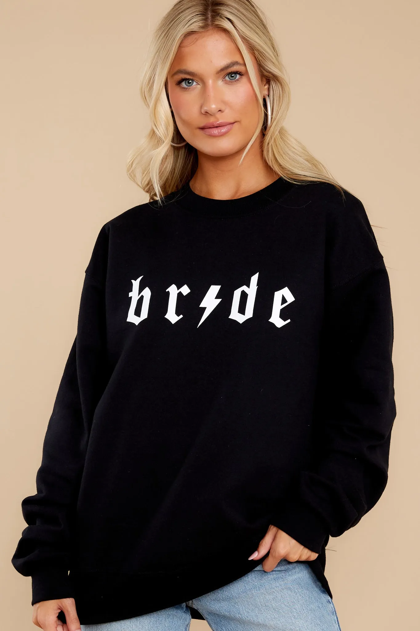 Cool Bride Black Sweatshirt