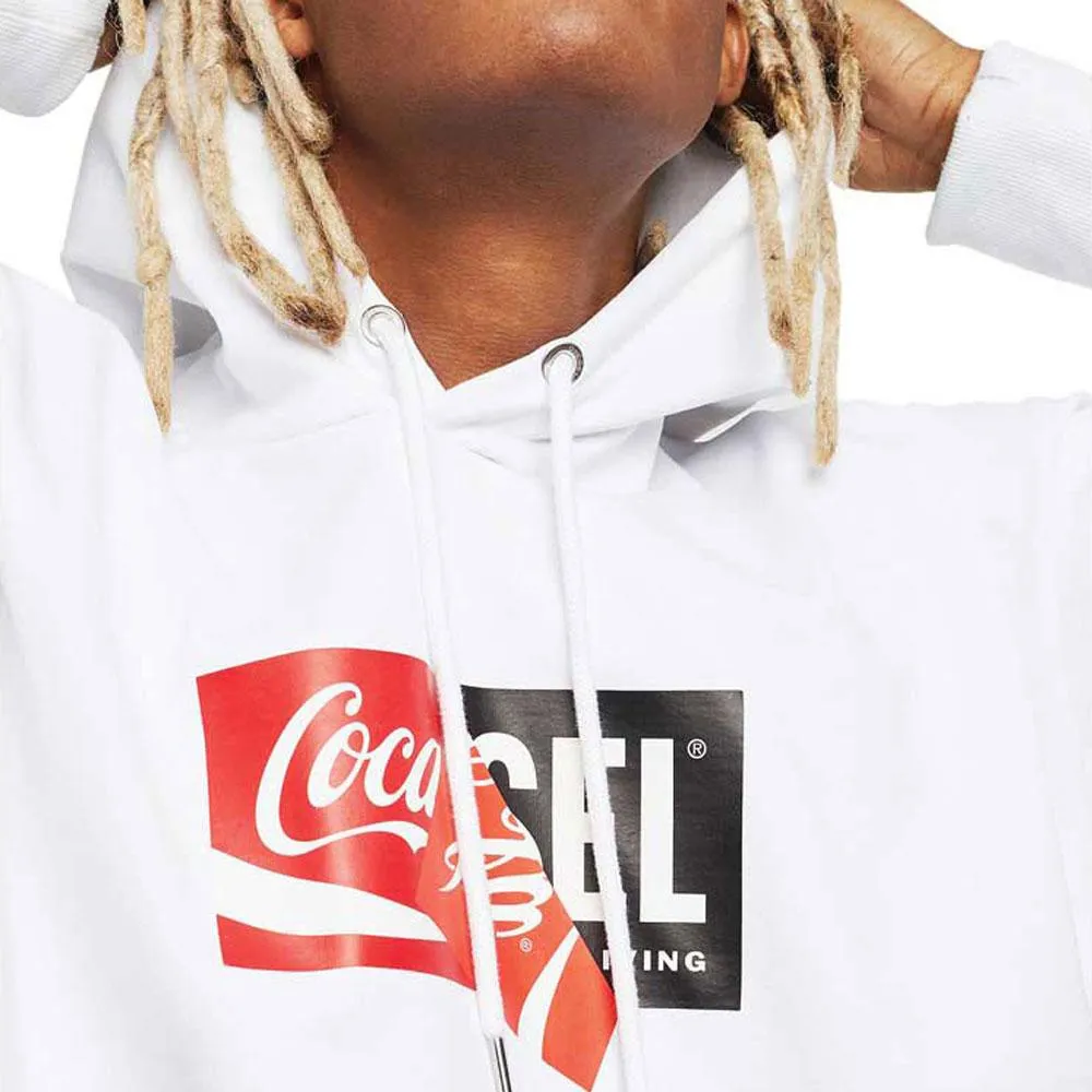 Diesel CC-S-ALBY-COLA Hoodie - White