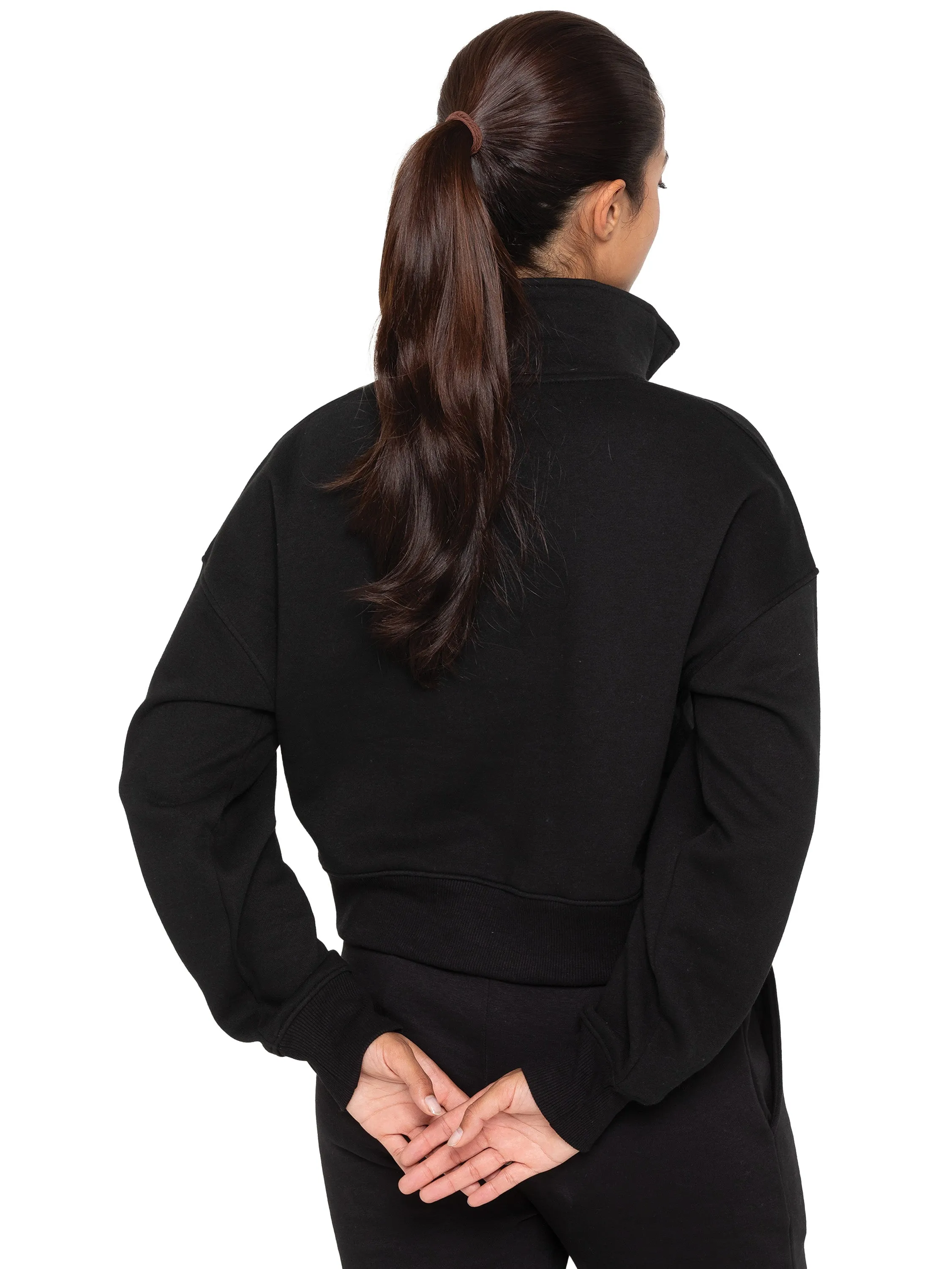 Enzo | Womens Funnel Neck Sweatshirt