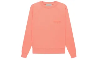 ESSENTIALS FOG CORAL CREWNECK