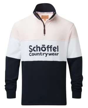 Exeter Heritage 1/4 Zip - Pale Pink