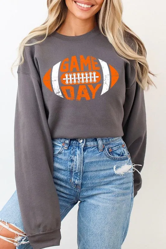 Game Day Football Graphic Fleece Sweatshirt