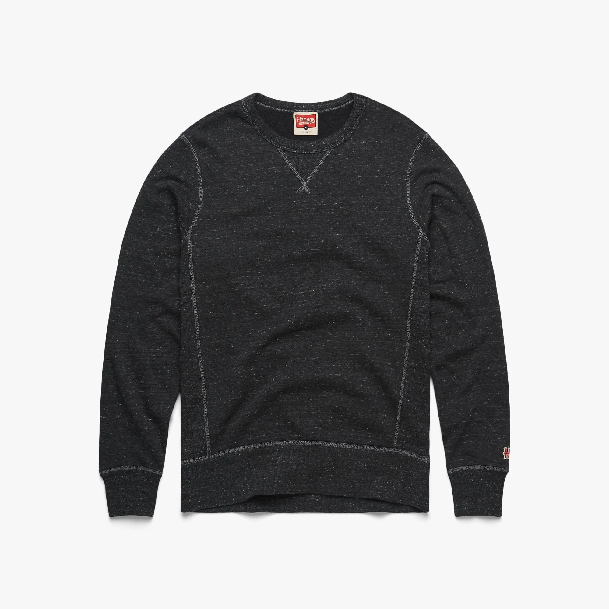 Go-To V-Stitch Crewneck