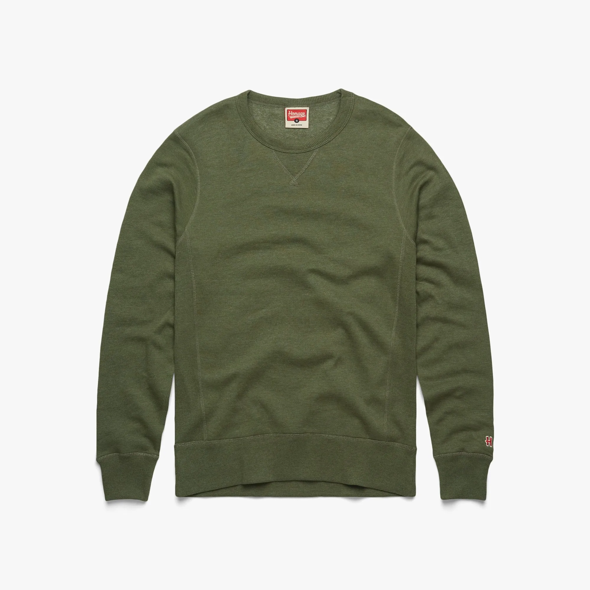 Go-To V-Stitch Crewneck