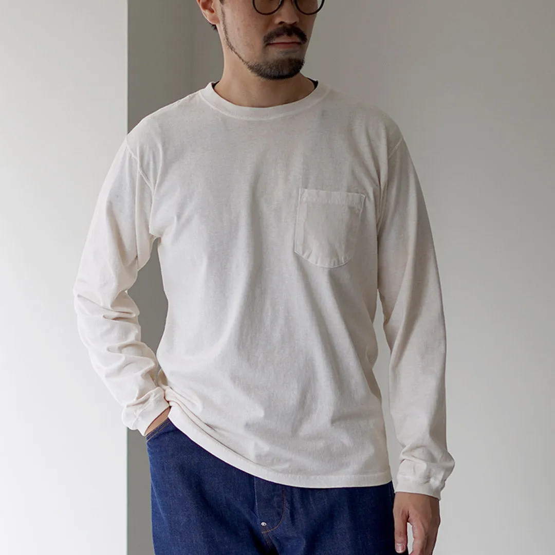 GOOD ON / Long Sleeve Pocket Crew T-Shirt