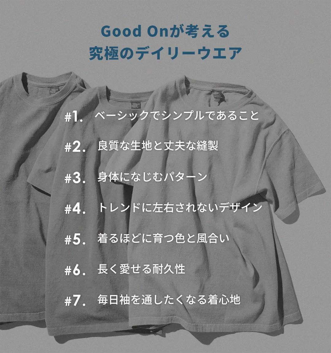 GOOD ON / Long Sleeve Pocket Crew T-Shirt