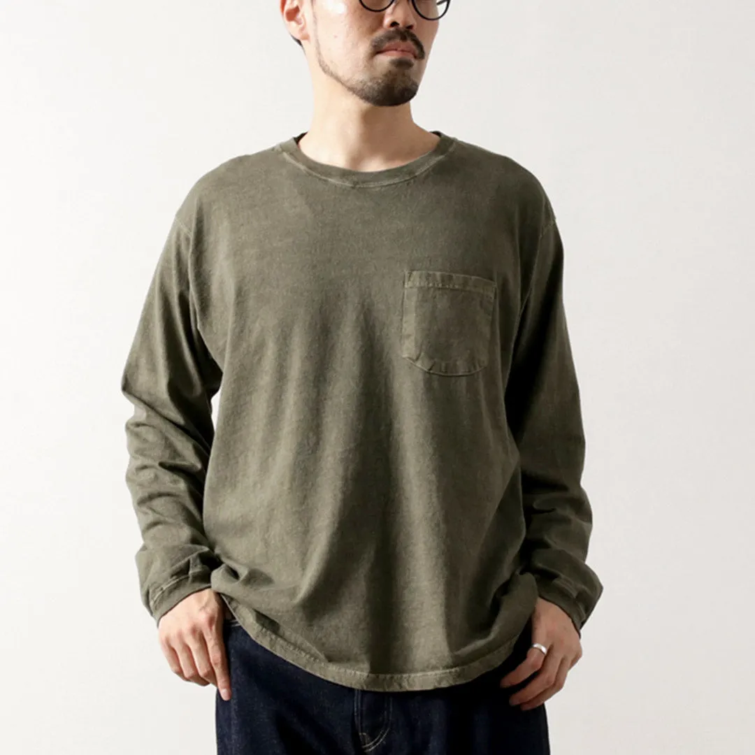 GOOD ON / Long Sleeve Pocket Crew T-Shirt