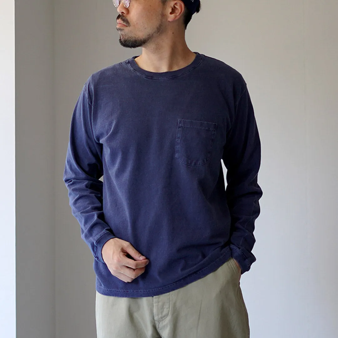 GOOD ON / Long Sleeve Pocket Crew T-Shirt