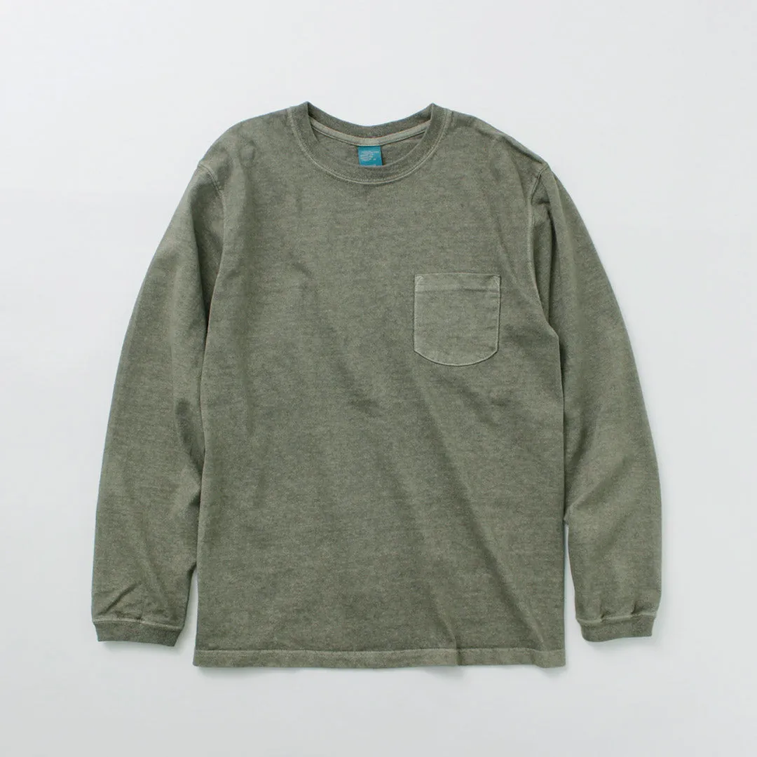 GOOD ON / Long Sleeve Pocket Crew T-Shirt