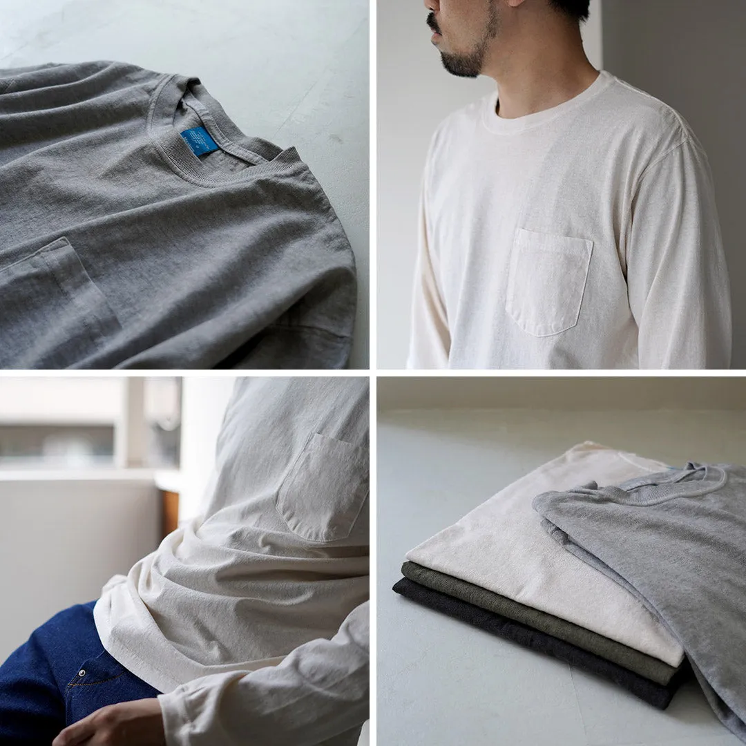 GOOD ON / Long Sleeve Pocket Crew T-Shirt