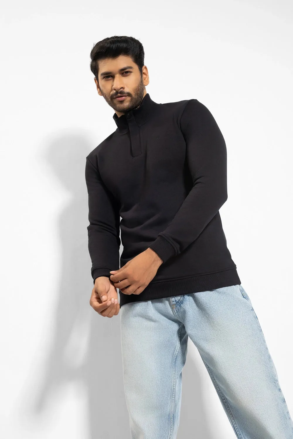 Half Zip Sweatshirt