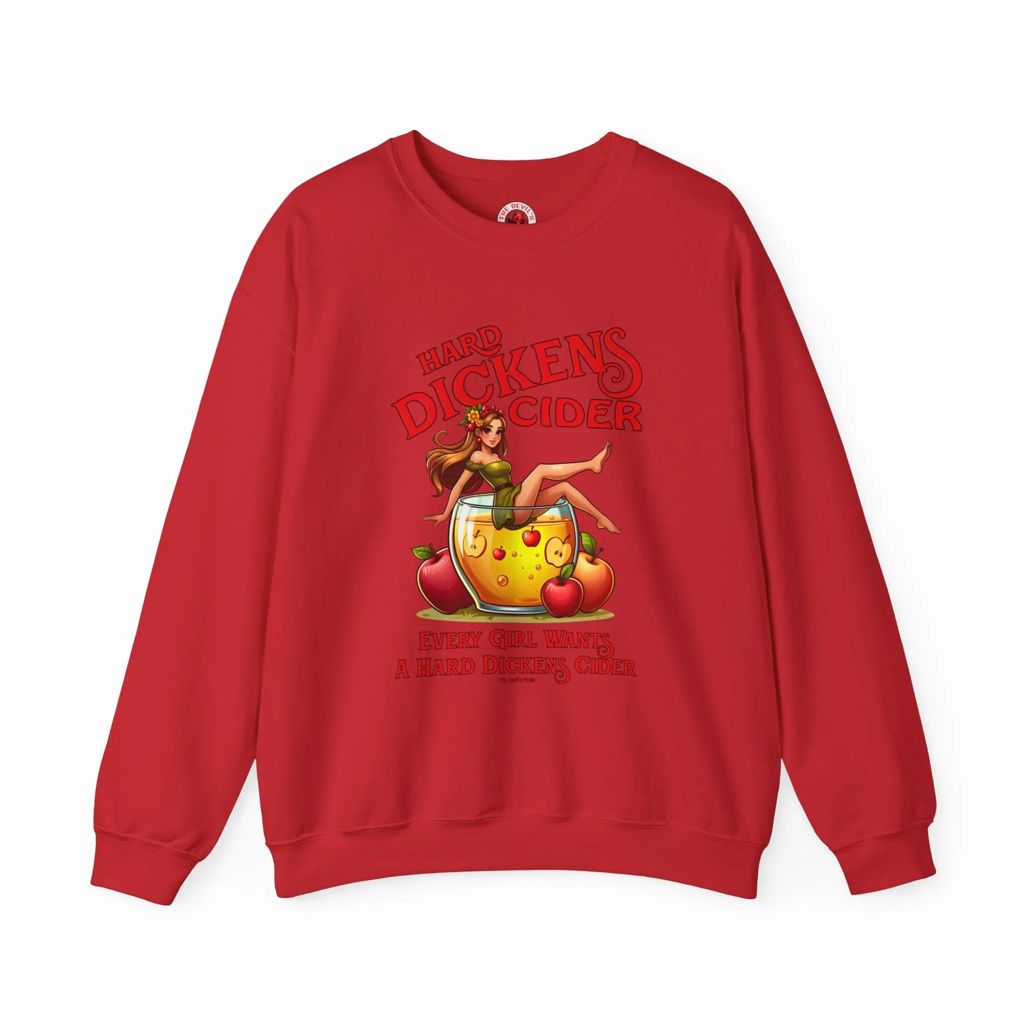 Hard Dickens Cider Crewneck Sweatshirt