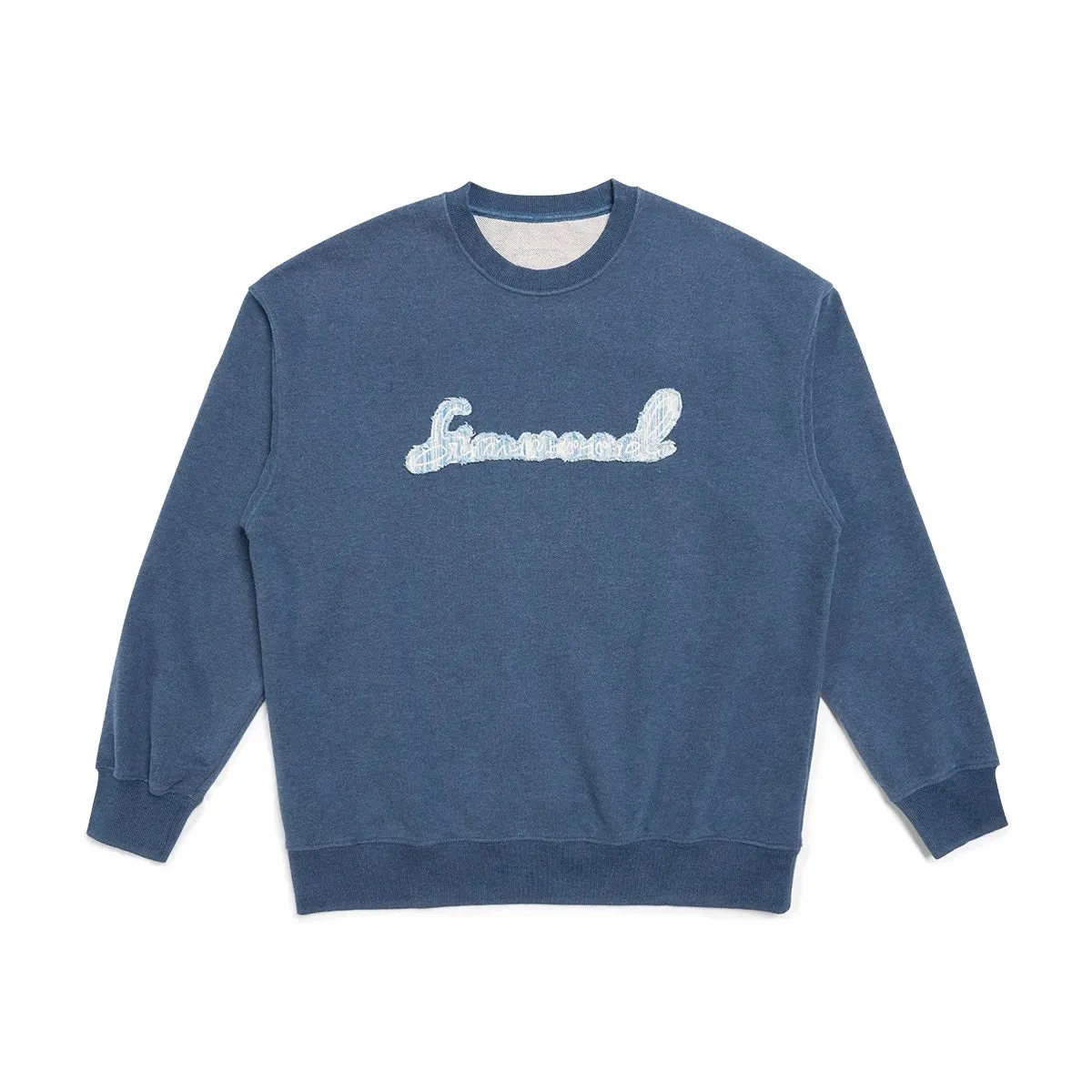 High Standard Series Oversize Letter Embroidery Sweatshirts - Casual Style