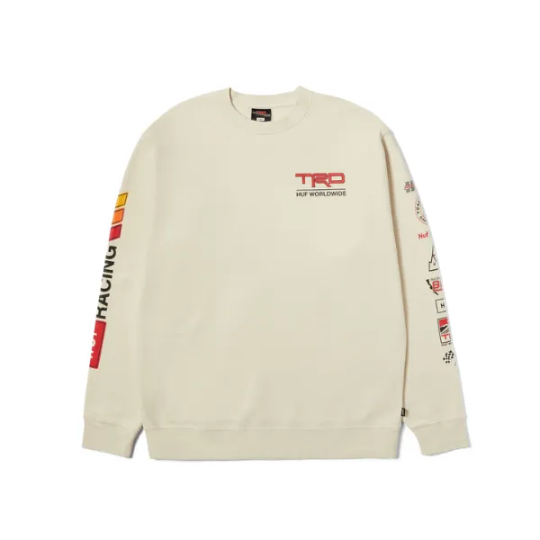 HUF X Toyota Concept Crewneck Fleece - White