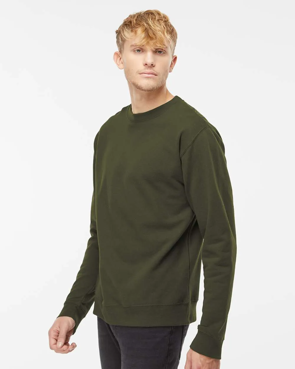 Independent Trading Co. Midweight Crewneck Sweatshirt SS3000