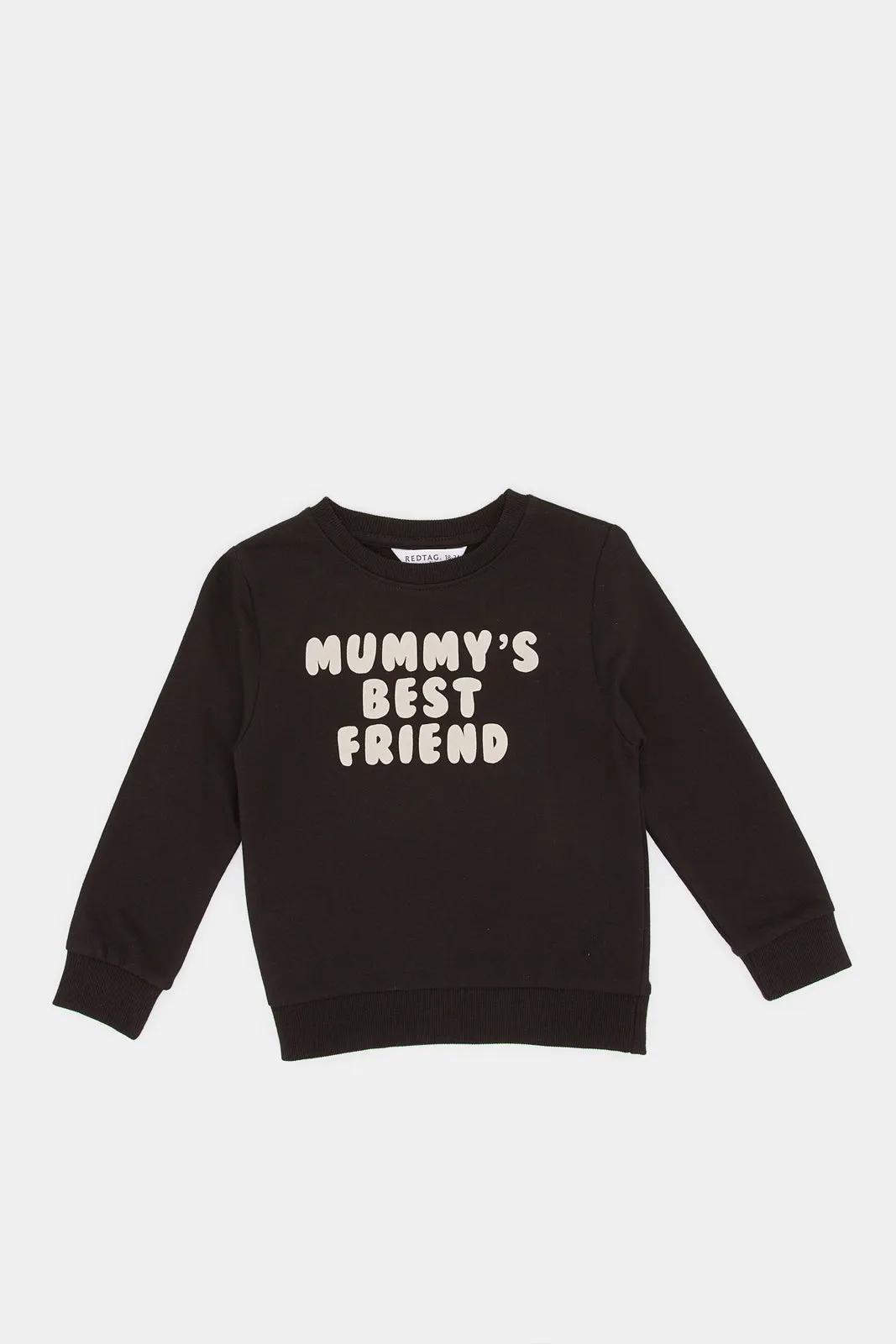 Infant Boys Black Mummy's Best Friend Sweatshirt