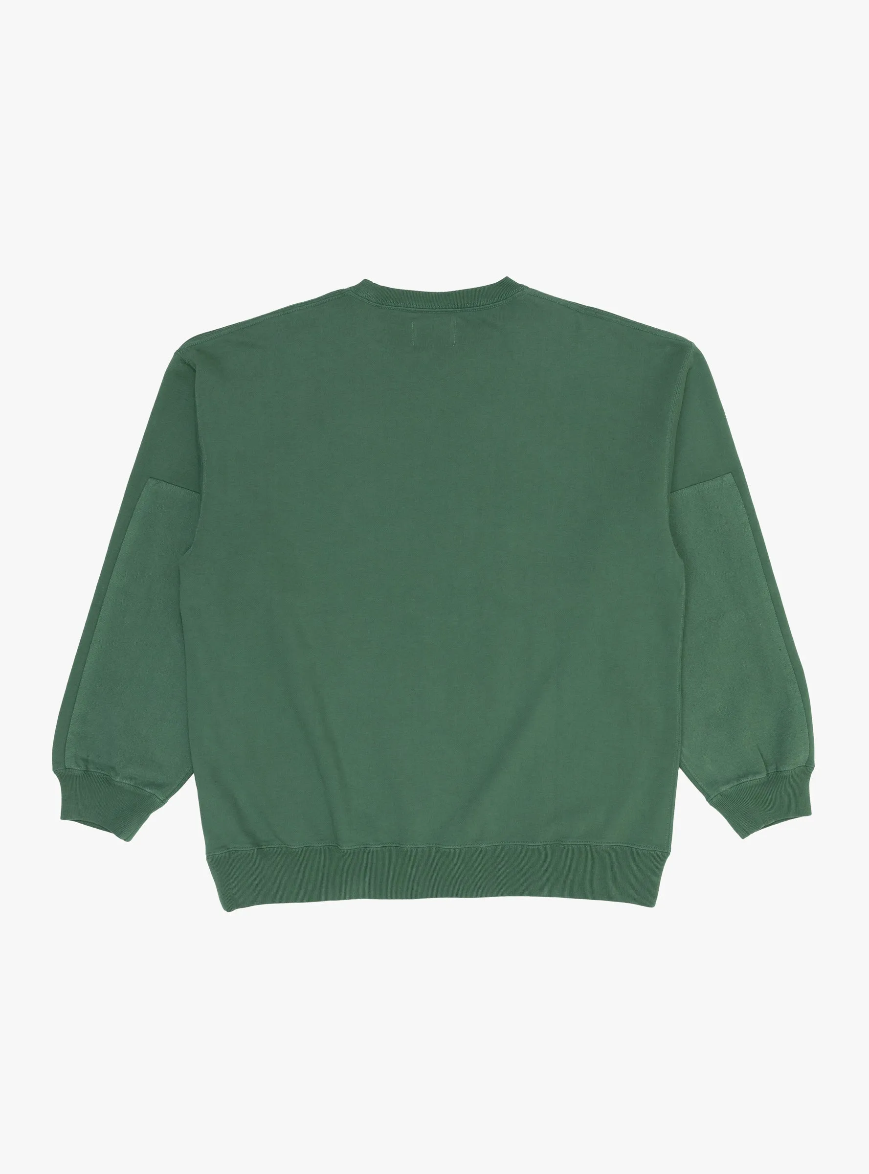 Jear Reinforced Crew Dark Green