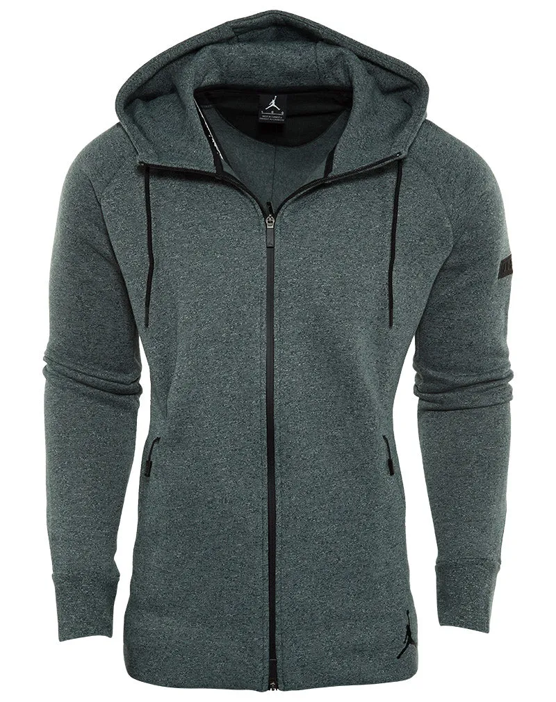 Jordan Icon Fleece Full Zip Hoodie Mens Style : 809470