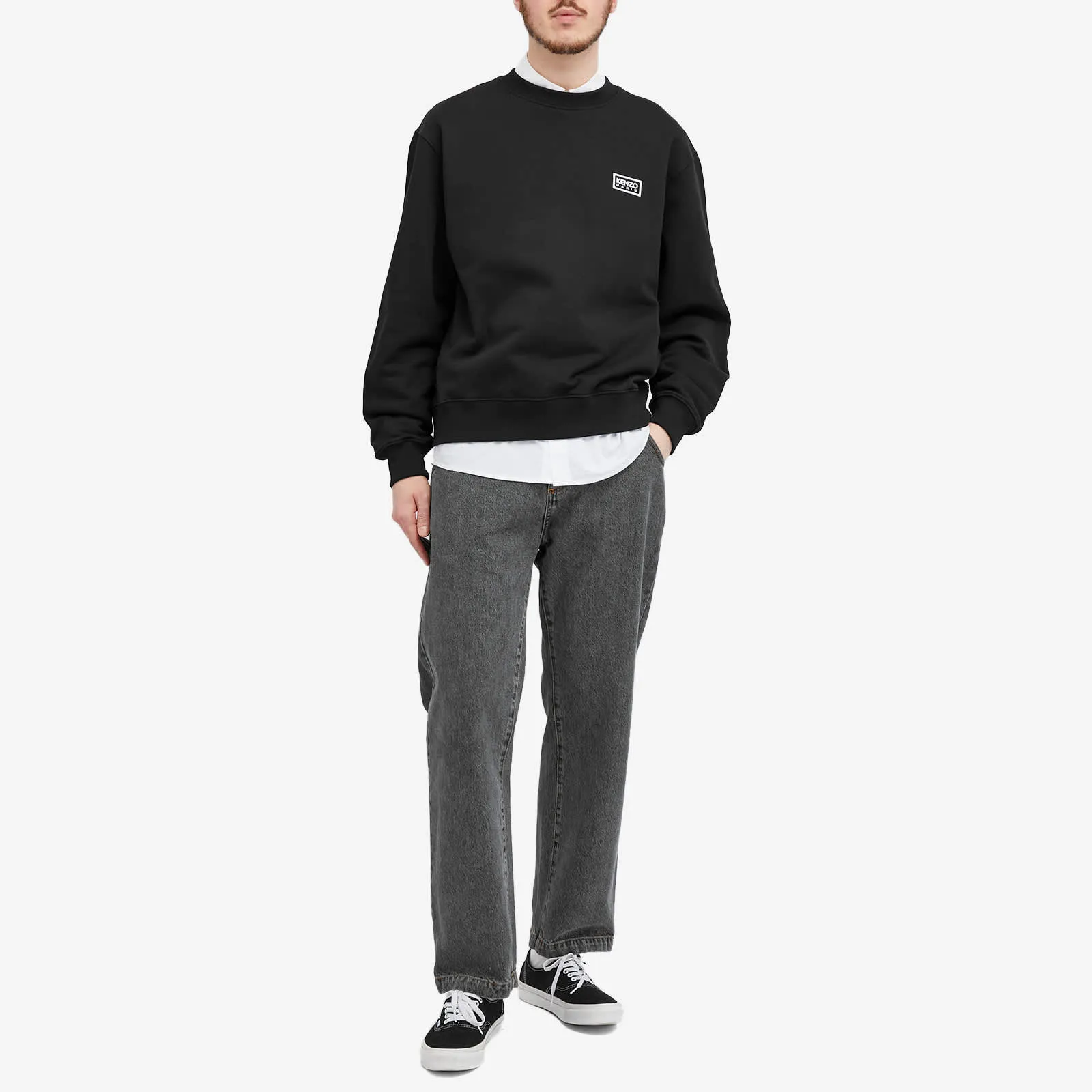 Kenzo Logo Sweatshirt, black