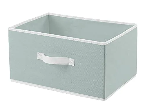 Kuber Industries Multipurposes Flodable Storage Box|Drawer Storage and Cloth Organizer|Storage Box For Toys|Storage Box Gor Clothes|Pack of 2 (Grey, Non-woven)