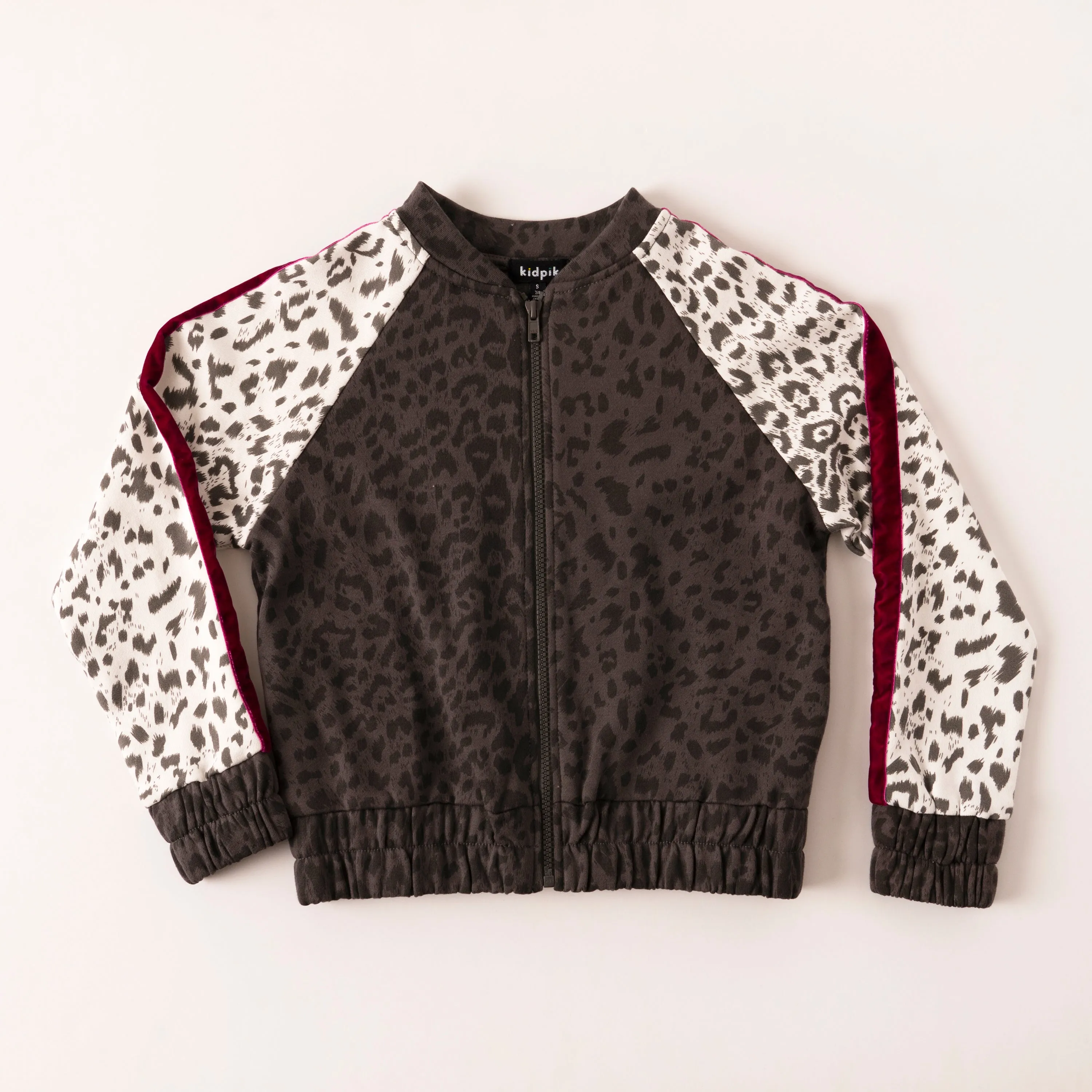 Leopard Color Block Cardigan