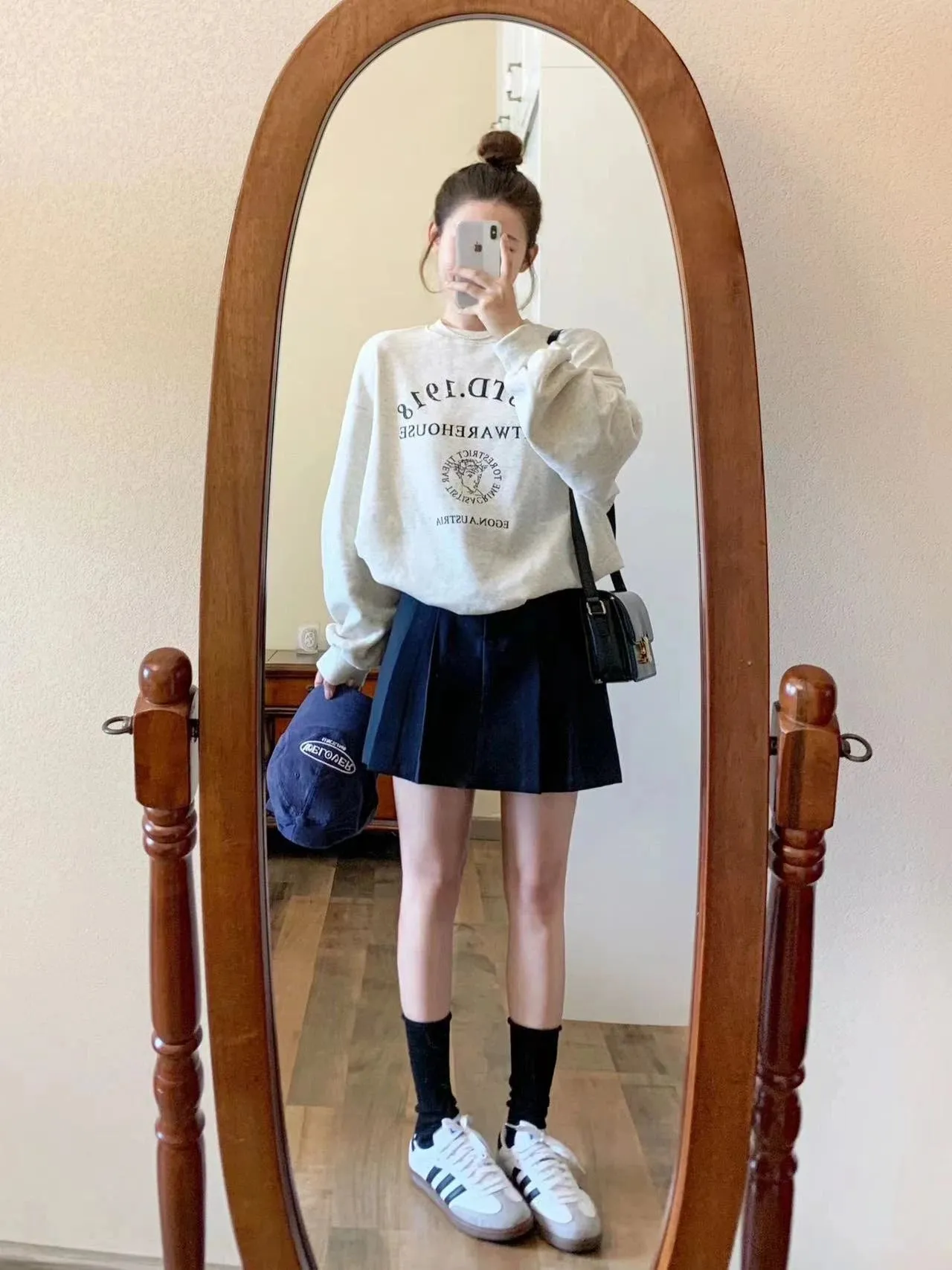 Loose O-neck Letter Printed Casual Female Sweatshirts Fashion Office Lady Simple Chic Pullovers Winter Women's Hoodies