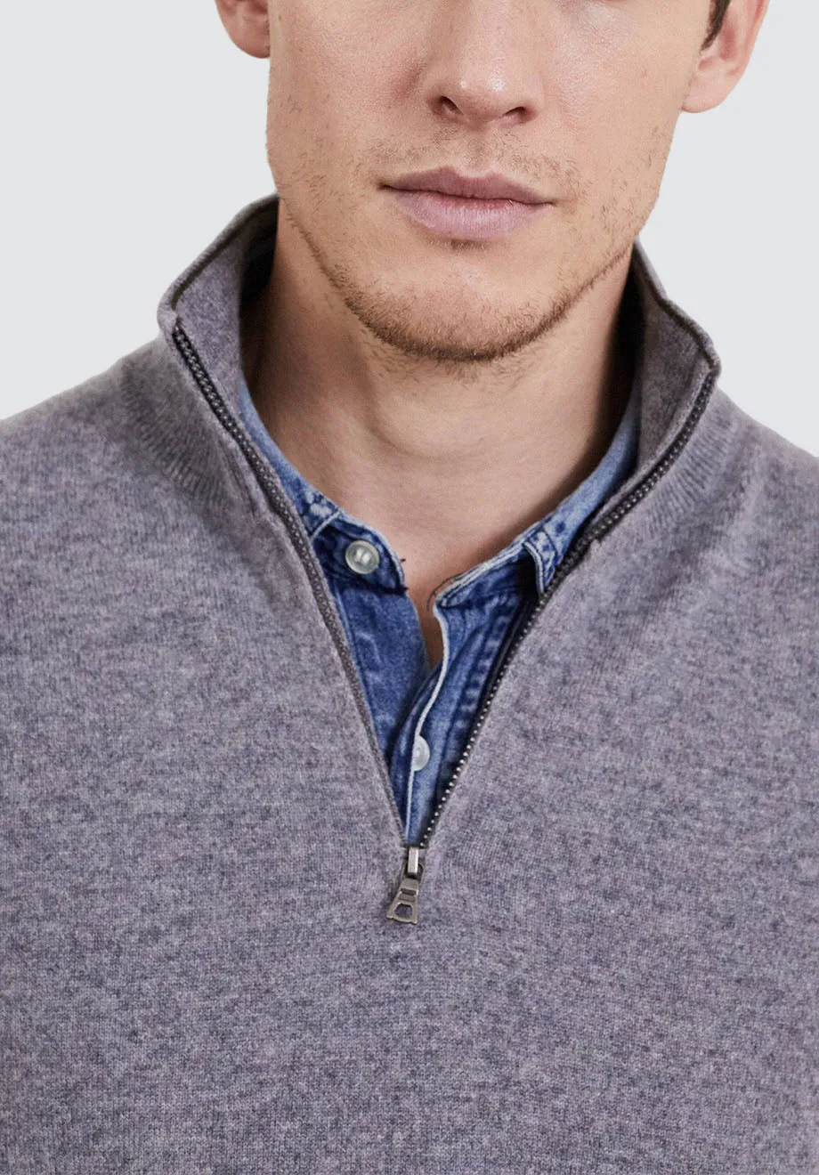 Men's Half Zip Sweater | Derby