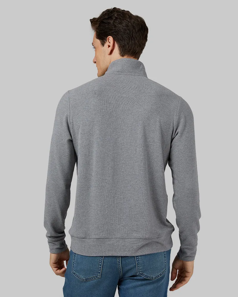 MEN'S SWEATER KNIT 1/4 ZIP TOP