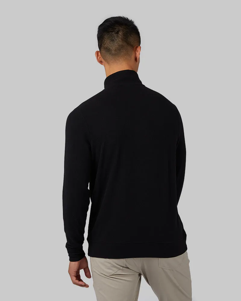 MEN'S SWEATER KNIT 1/4 ZIP TOP