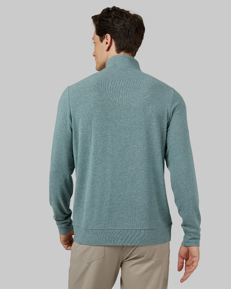 MEN'S SWEATER KNIT 1/4 ZIP TOP