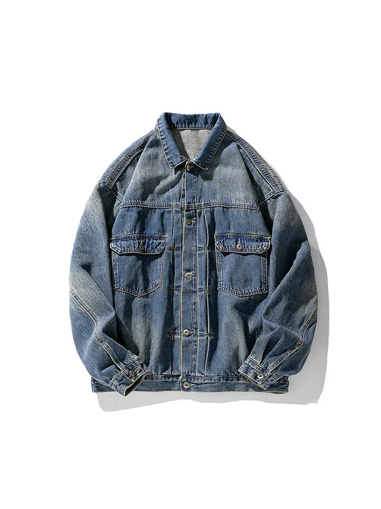 Men'S Vintage Roomy Denim Jacket