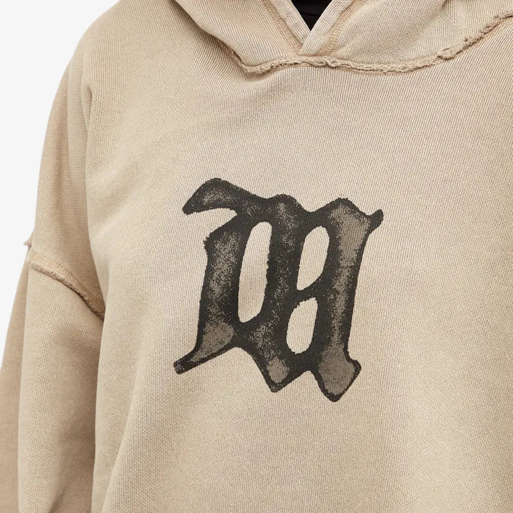 MISBHV Signature Washed Hoodie, light brown