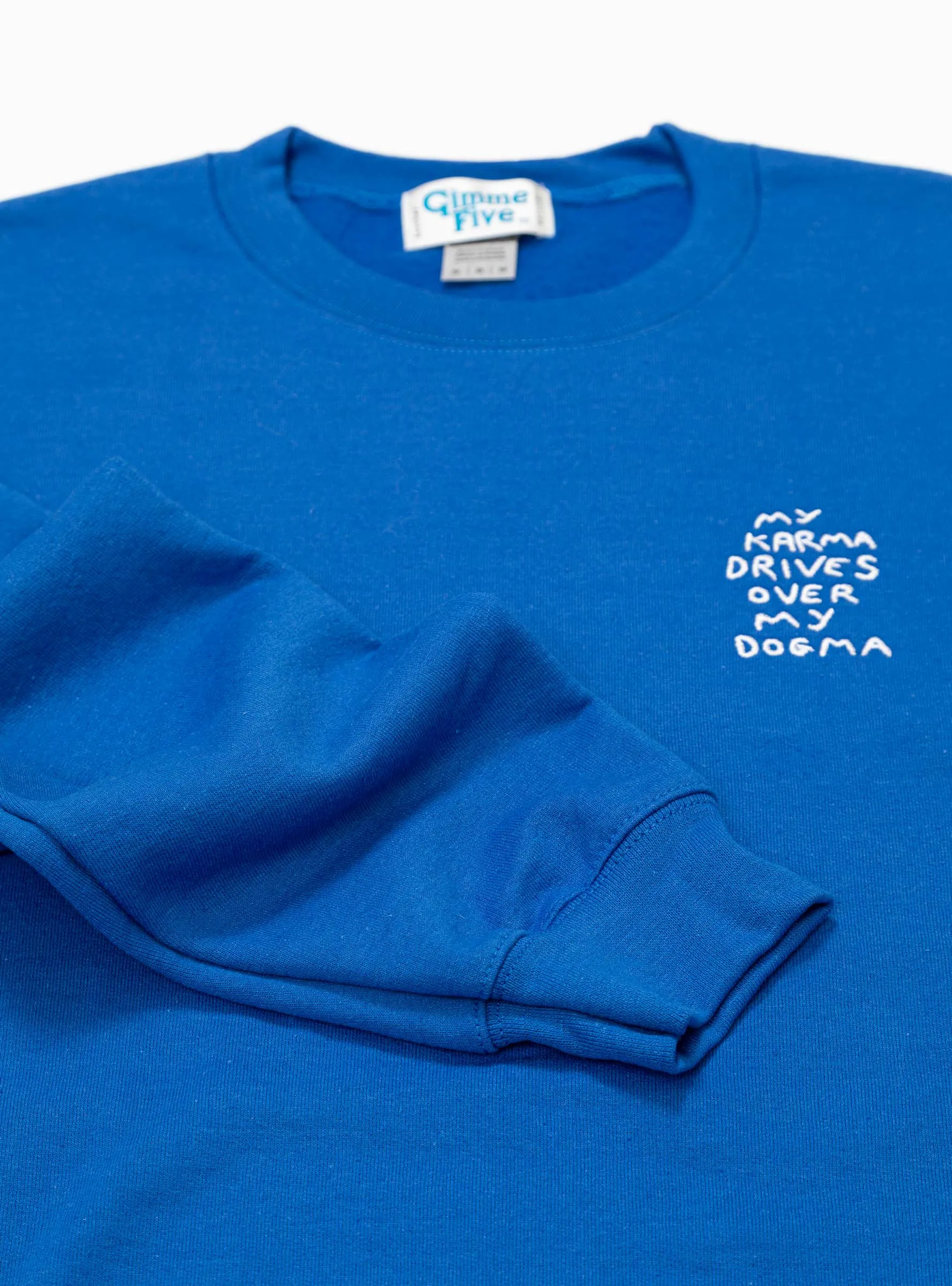 My Karma Sweatshirt Royal Blue