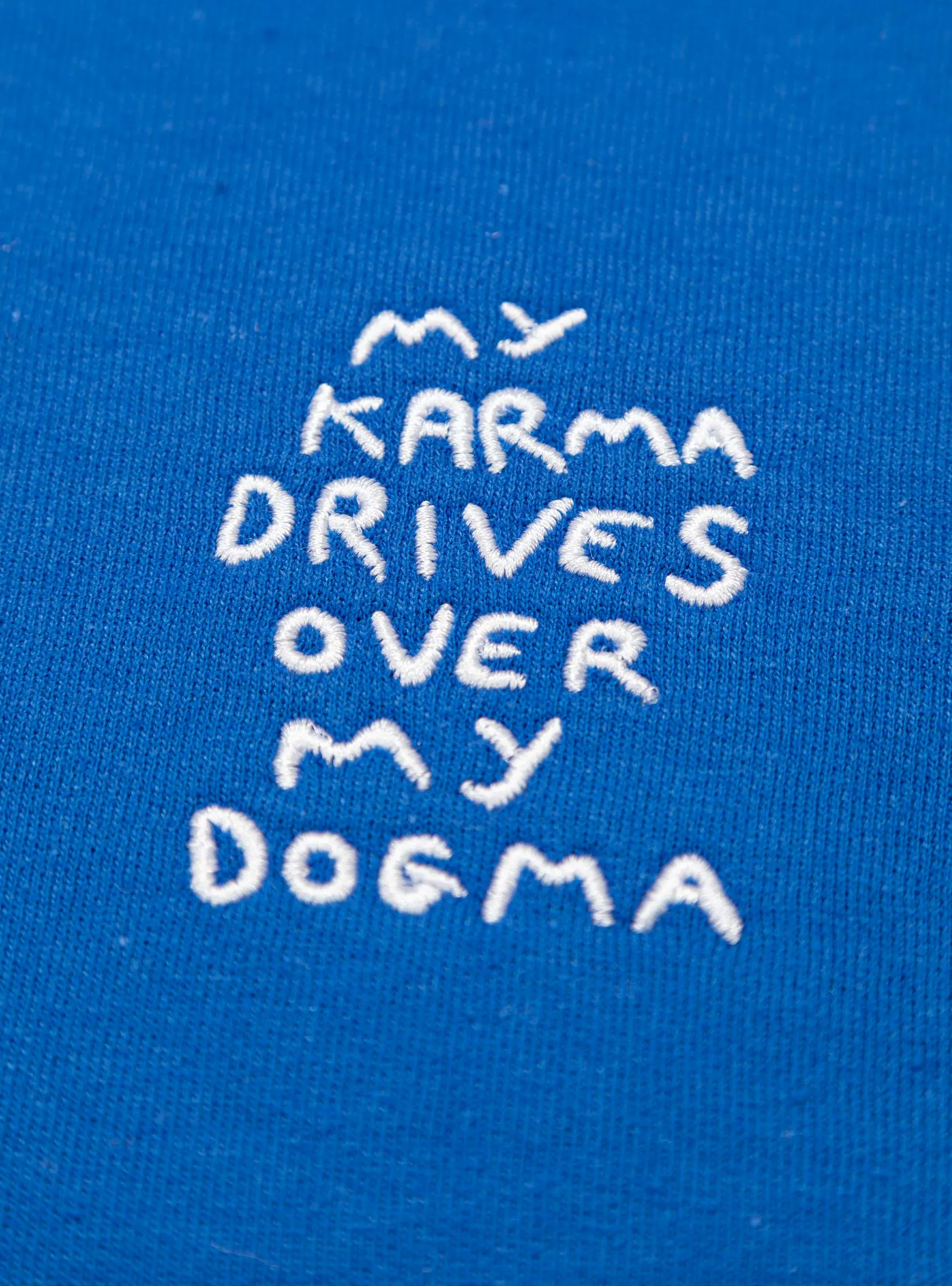 My Karma Sweatshirt Royal Blue