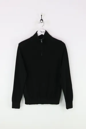 Nautica 1/4 Zip Sweatshirt Black XS