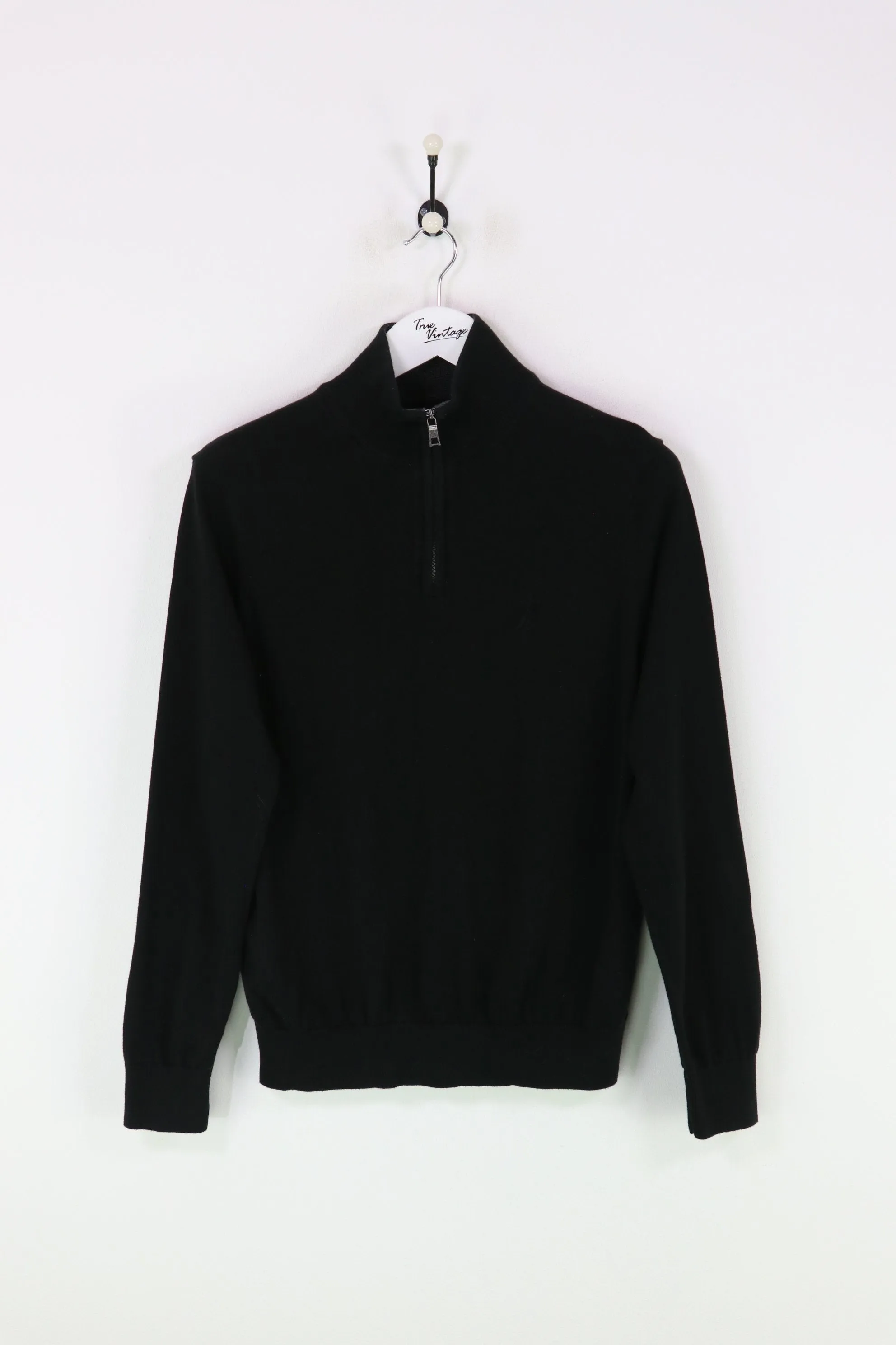 Nautica 1/4 Zip Sweatshirt Black XS