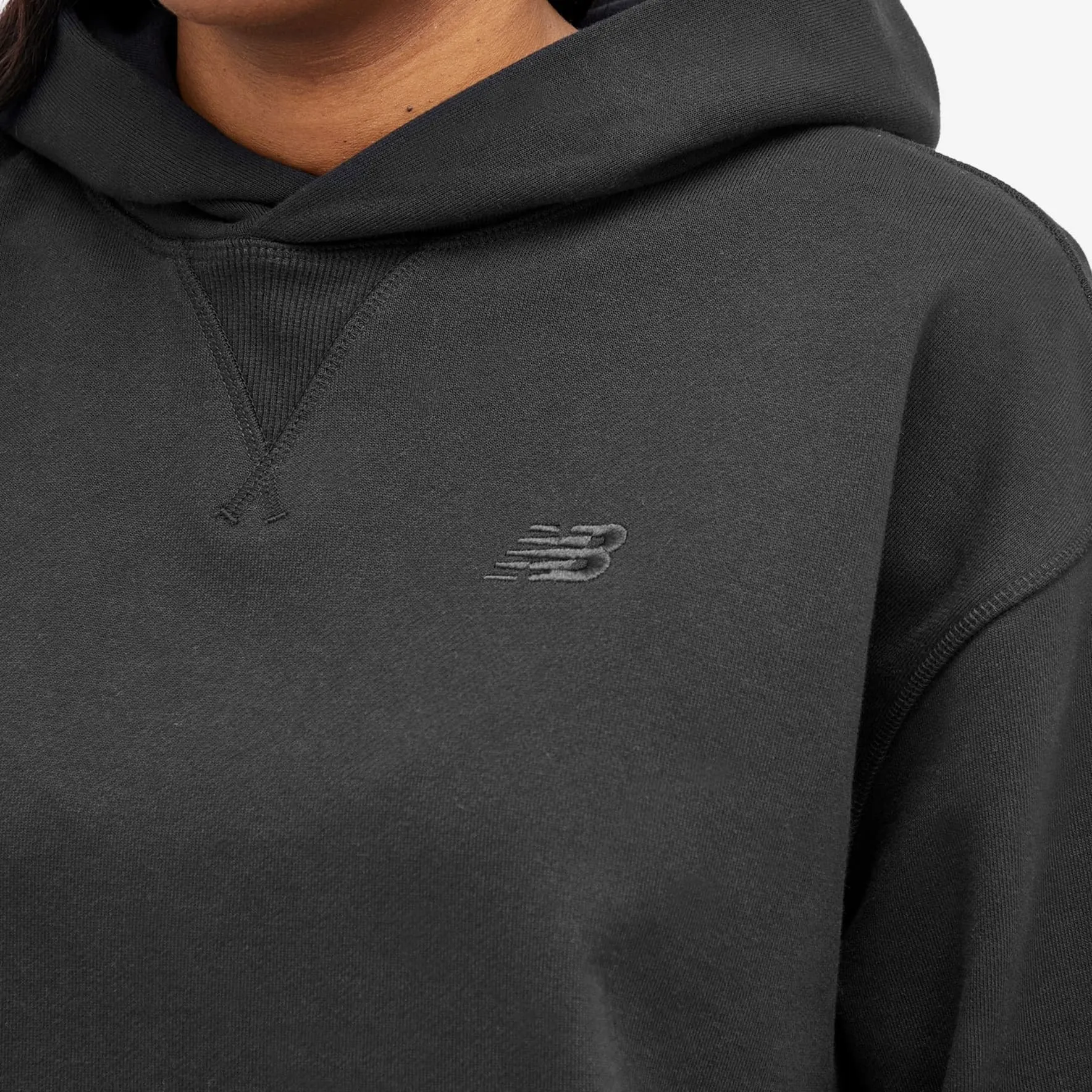 New Balance NB Athletics French Terry Hoodie, black