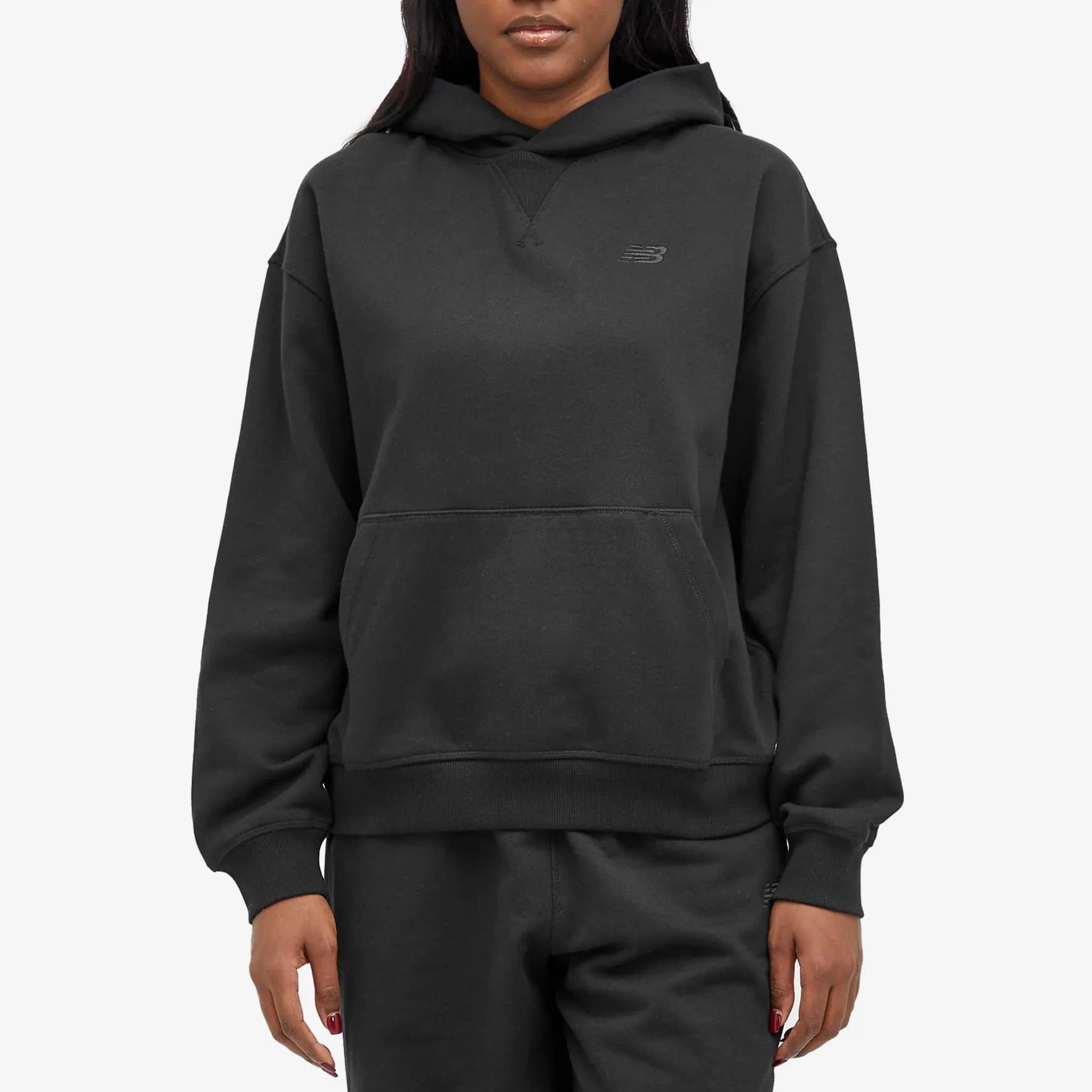 New Balance NB Athletics French Terry Hoodie, black